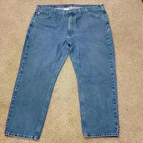 Carhartt B18-DST Blue Denim Jeans 44X30 - Picture 7 of 7
